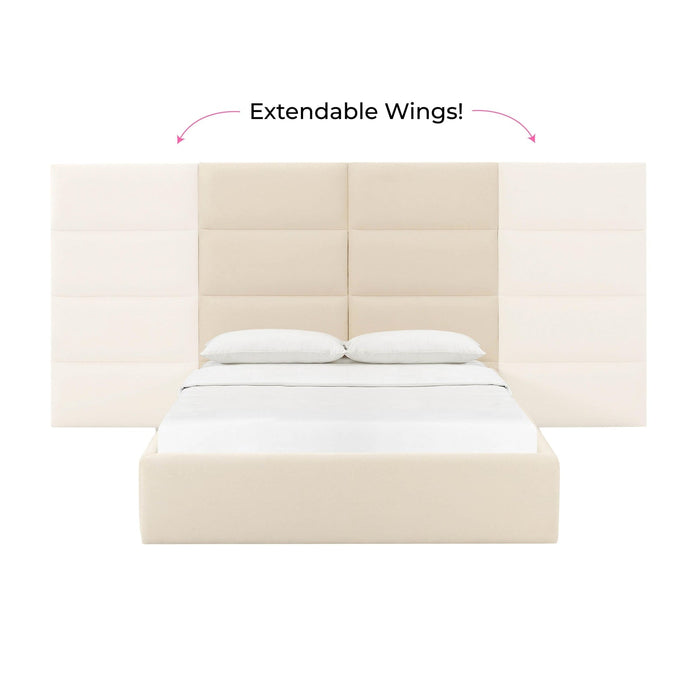 TOV Furniture Eliana Bed with Wings