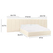 TOV Furniture Palani Wings - Queen or King Set of 2