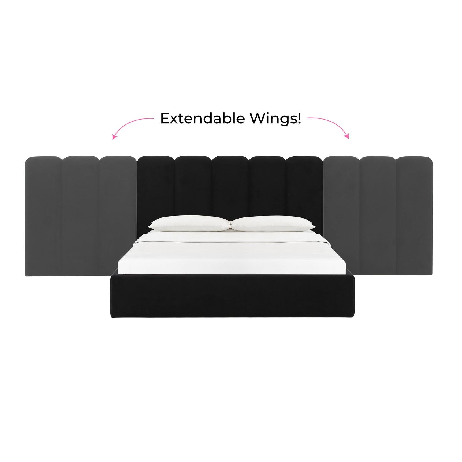 TOV Furniture Palani Wings - Queen or King Set of 2