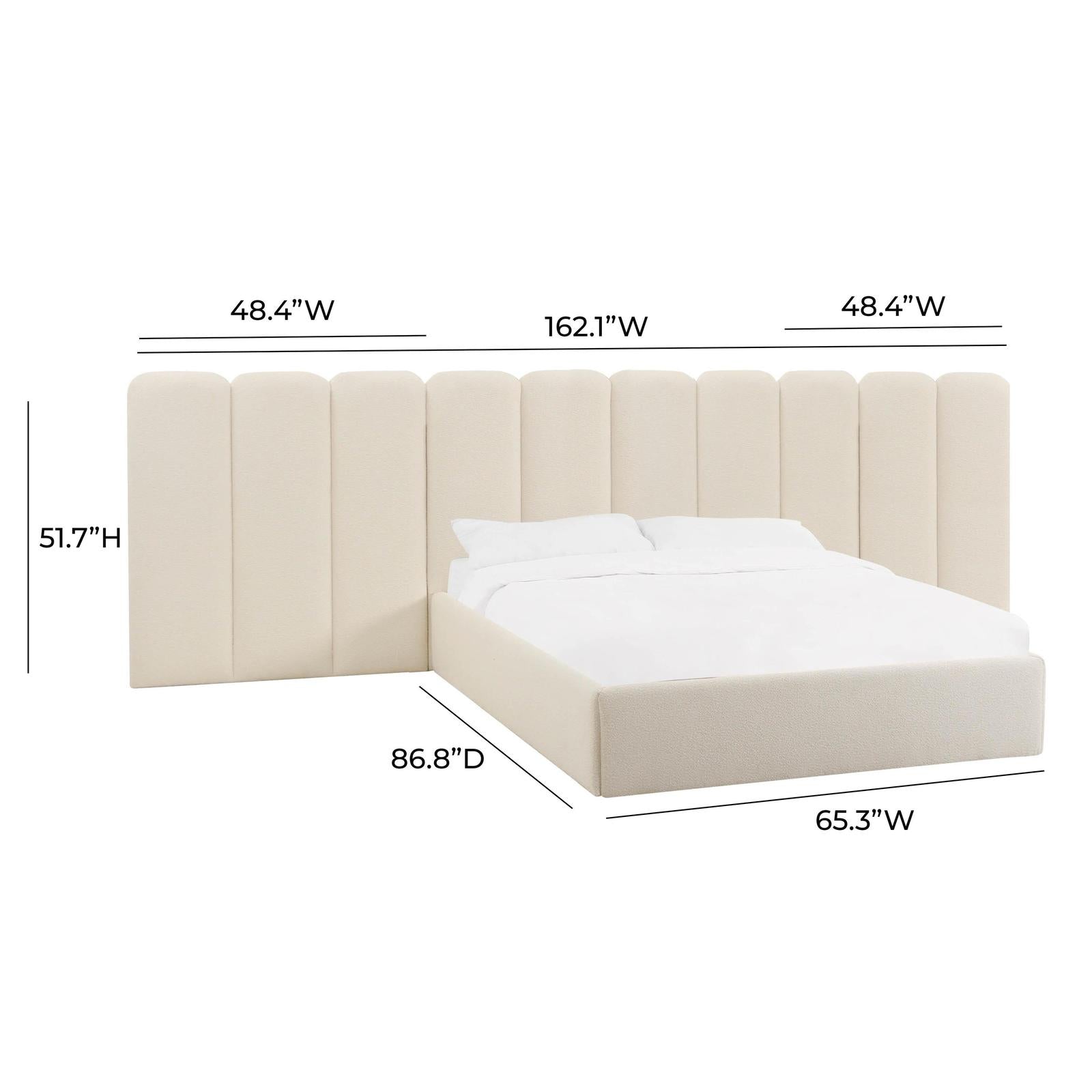 TOV Furniture Palani Wings - Queen or King Set of 2