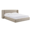 TOV Furniture Babette Tan Boucle Bed
