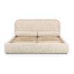 TOV Furniture Murielle Taupe Textured Boucle Bed