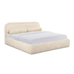 TOV Furniture Murielle Taupe Textured Boucle Bed