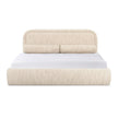 TOV Furniture Murielle Taupe Textured Boucle Bed