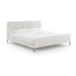 TOV Furniture Angela Upcycled Linen Bed