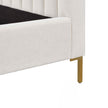 TOV Furniture Angela Upcycled Linen Bed