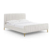 TOV Furniture Angela Upcycled Linen Bed