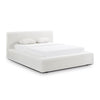 TOV Furniture Meena Cream Upcycled Linen Storage Bed