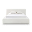 TOV Furniture Meena Cream Upcycled Linen Storage Bed