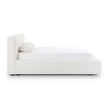TOV Furniture Meena Cream Upcycled Linen Storage Bed
