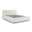 TOV Furniture Meena Cream Upcycled Linen Storage Bed
