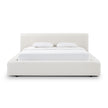 TOV Furniture Meena Cream Upcycled Linen Storage Bed