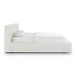 TOV Furniture Meena Cream Upcycled Linen Storage Bed