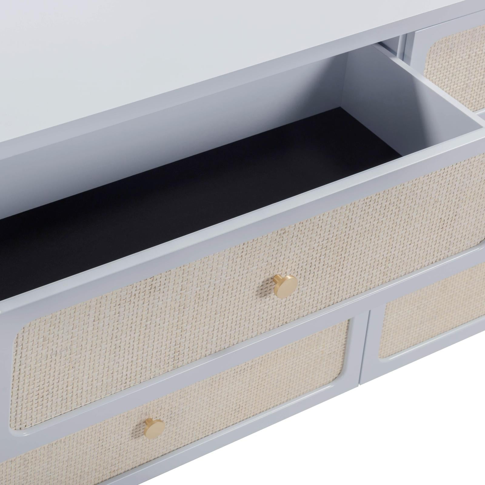 TOV Furniture Patty Rattan 6 Drawer Dresser