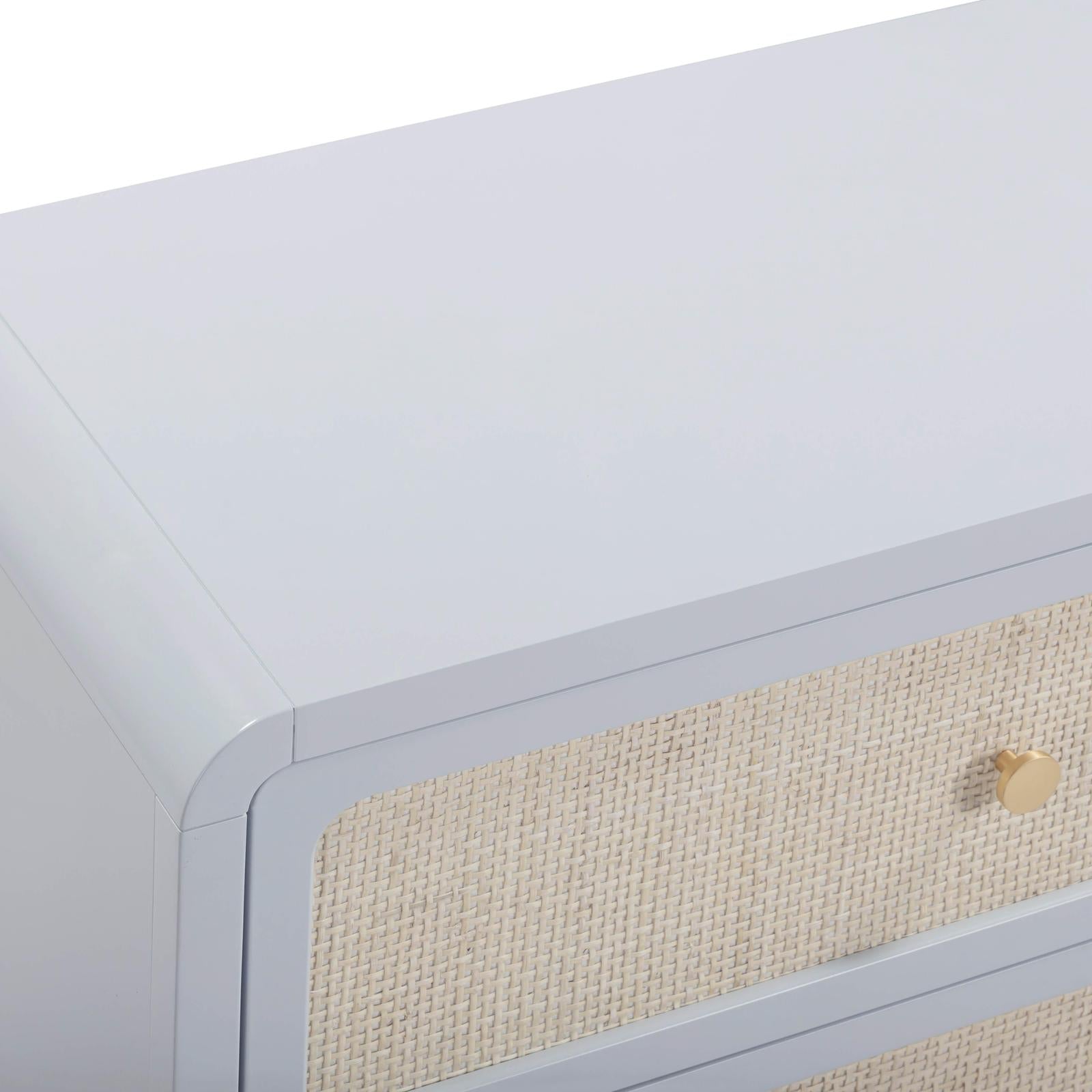 TOV Furniture Patty Rattan 6 Drawer Dresser