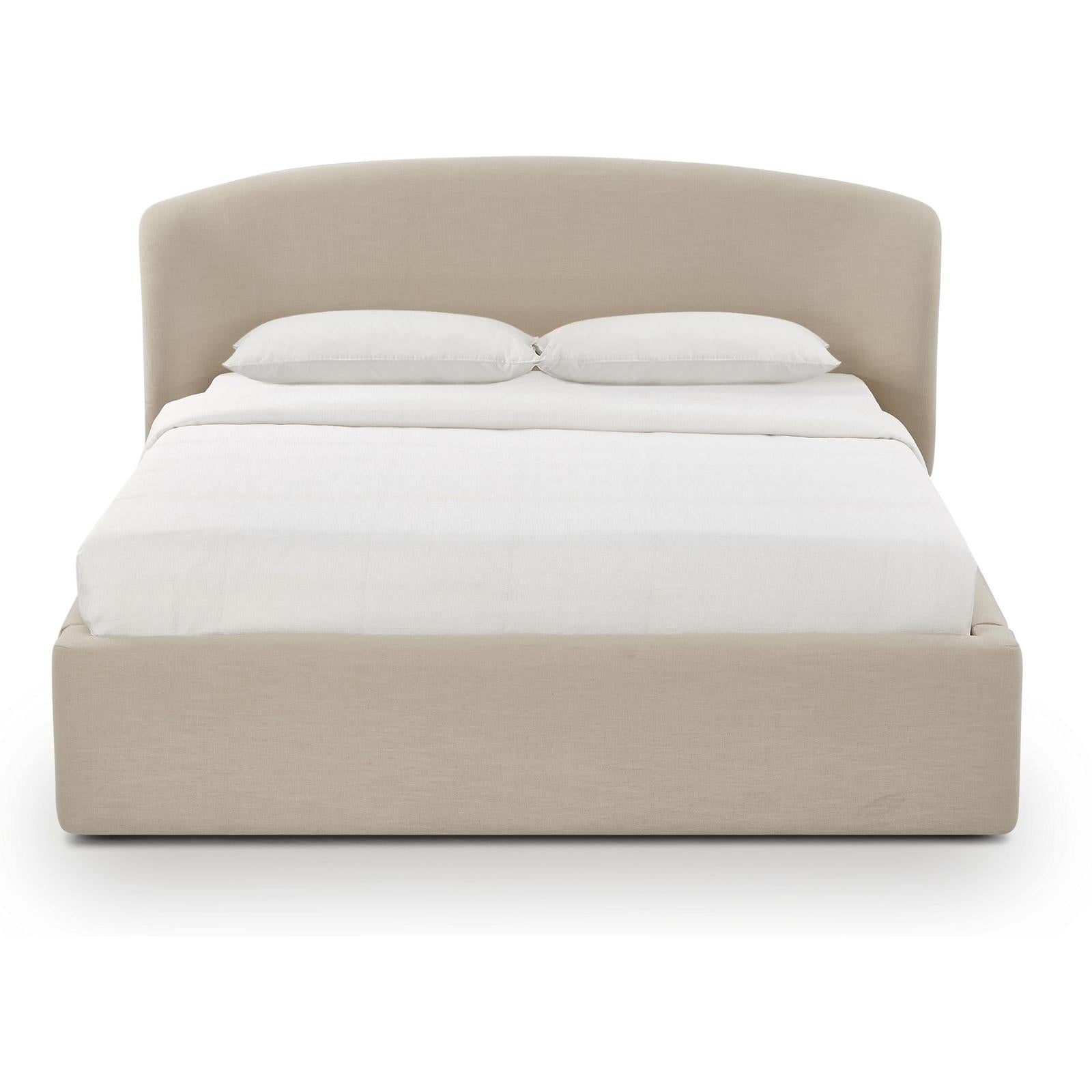 TOV Furniture Corey Upcycled Performance Linen Storage Bed