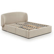 TOV Furniture Corey Upcycled Performance Linen Storage Bed