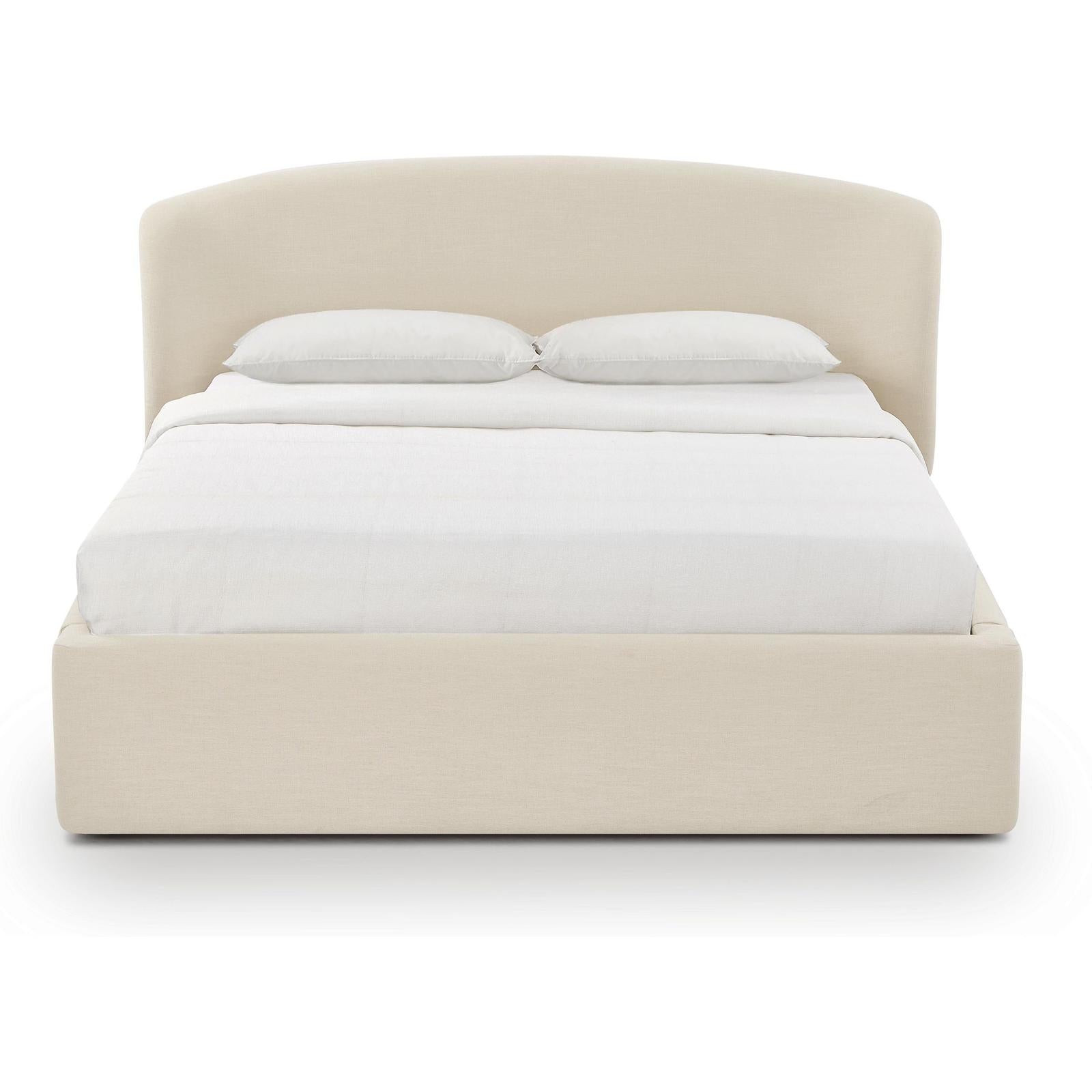 TOV Furniture Corey Upcycled Performance Linen Storage Bed