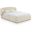 TOV Furniture Corey Upcycled Performance Linen Storage Bed