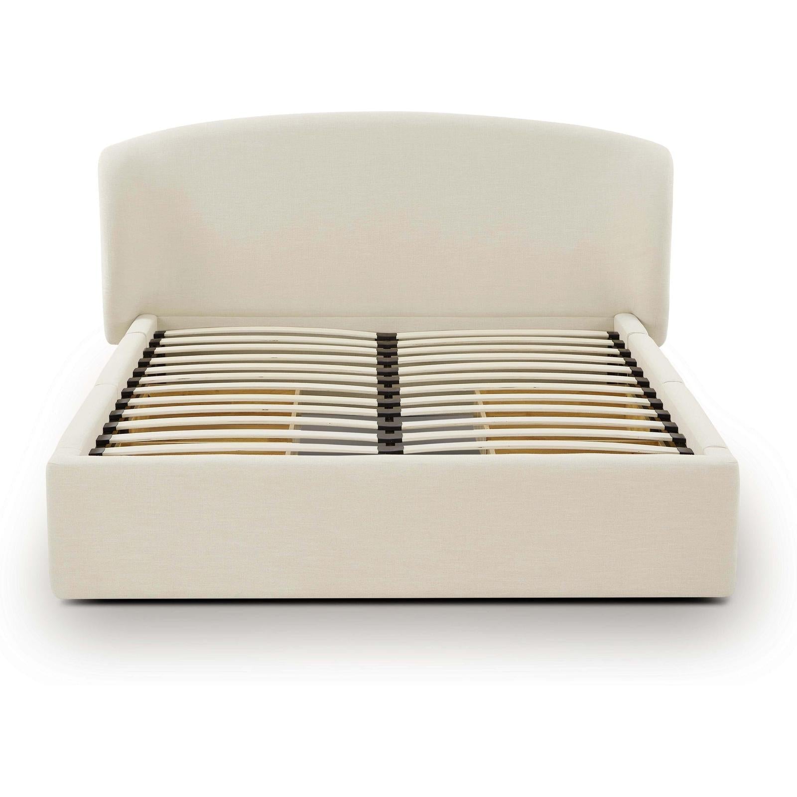 TOV Furniture Corey Upcycled Performance Linen Storage Bed