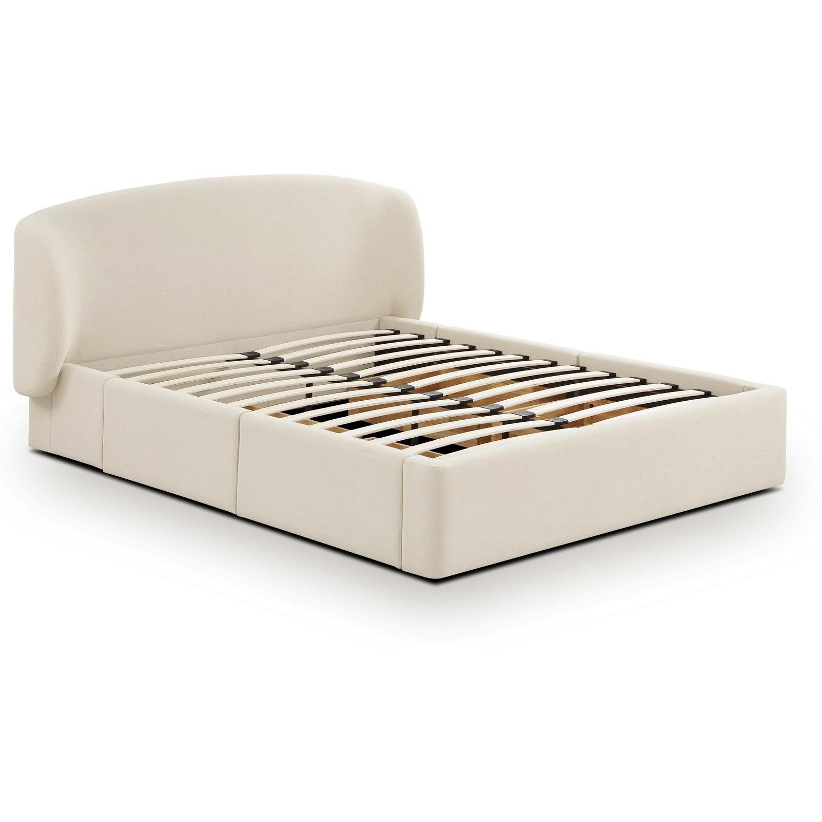 TOV Furniture Corey Upcycled Performance Linen Storage Bed