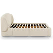 TOV Furniture Corey Upcycled Performance Linen Storage Bed