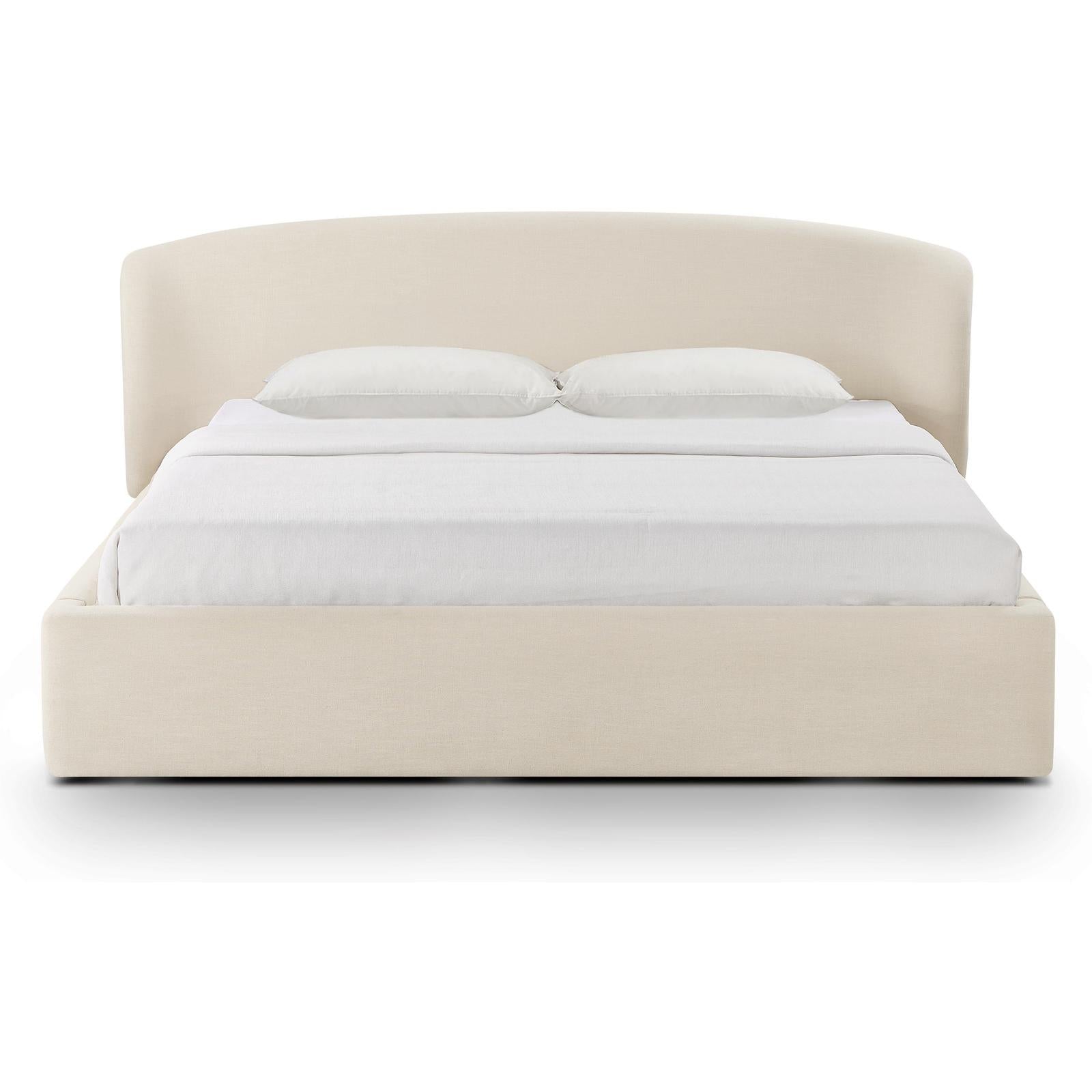 TOV Furniture Corey Upcycled Performance Linen Storage Bed