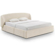TOV Furniture Corey Upcycled Performance Linen Storage Bed