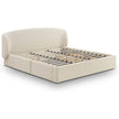 TOV Furniture Corey Upcycled Performance Linen Storage Bed
