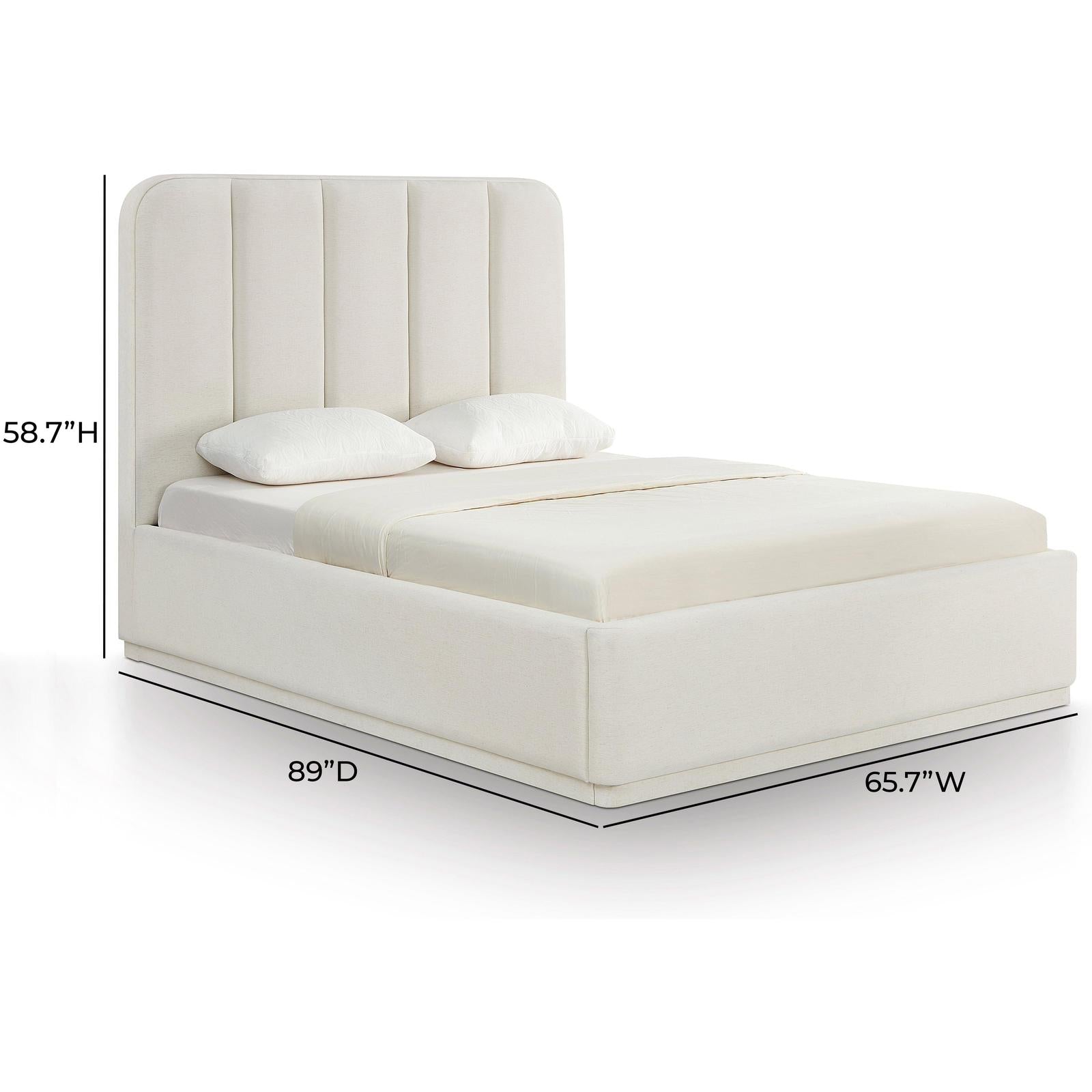 TOV Furniture Parker Chenille Bed
