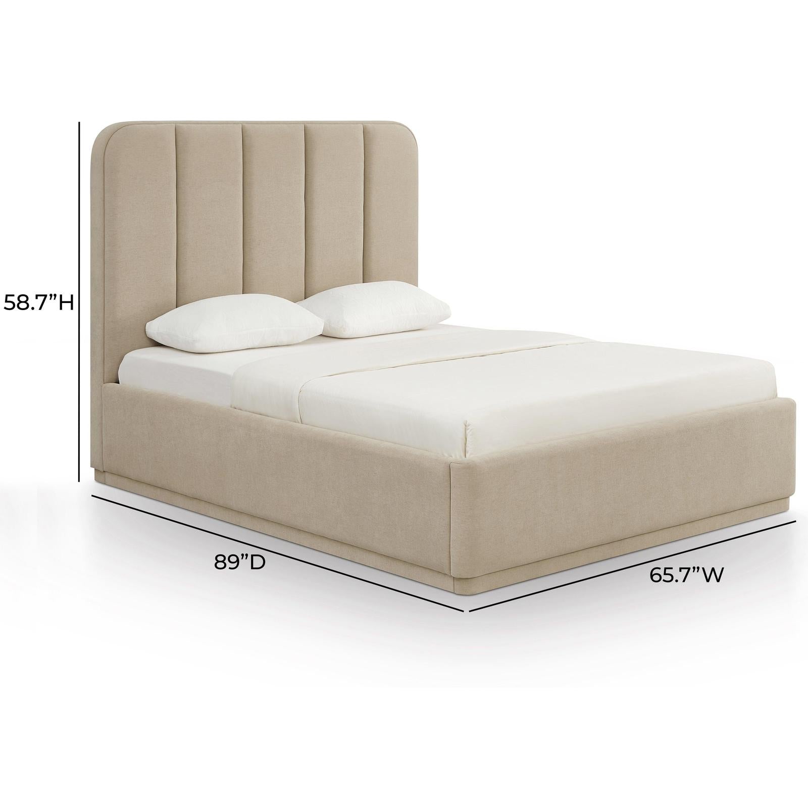 TOV Furniture Parker Chenille Bed