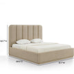 TOV Furniture Parker Chenille Bed