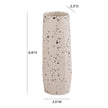 TOV Furniture Terrazzo White Vase