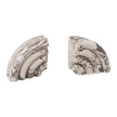 TOV Furniture Grey Marble Bookends - Set of 2
