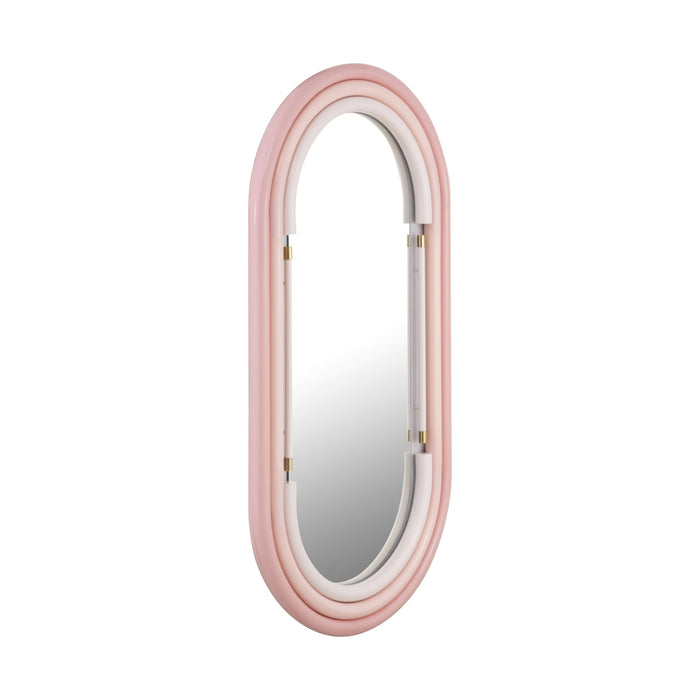 TOV Furniture Neon Wall Mirror in Pink