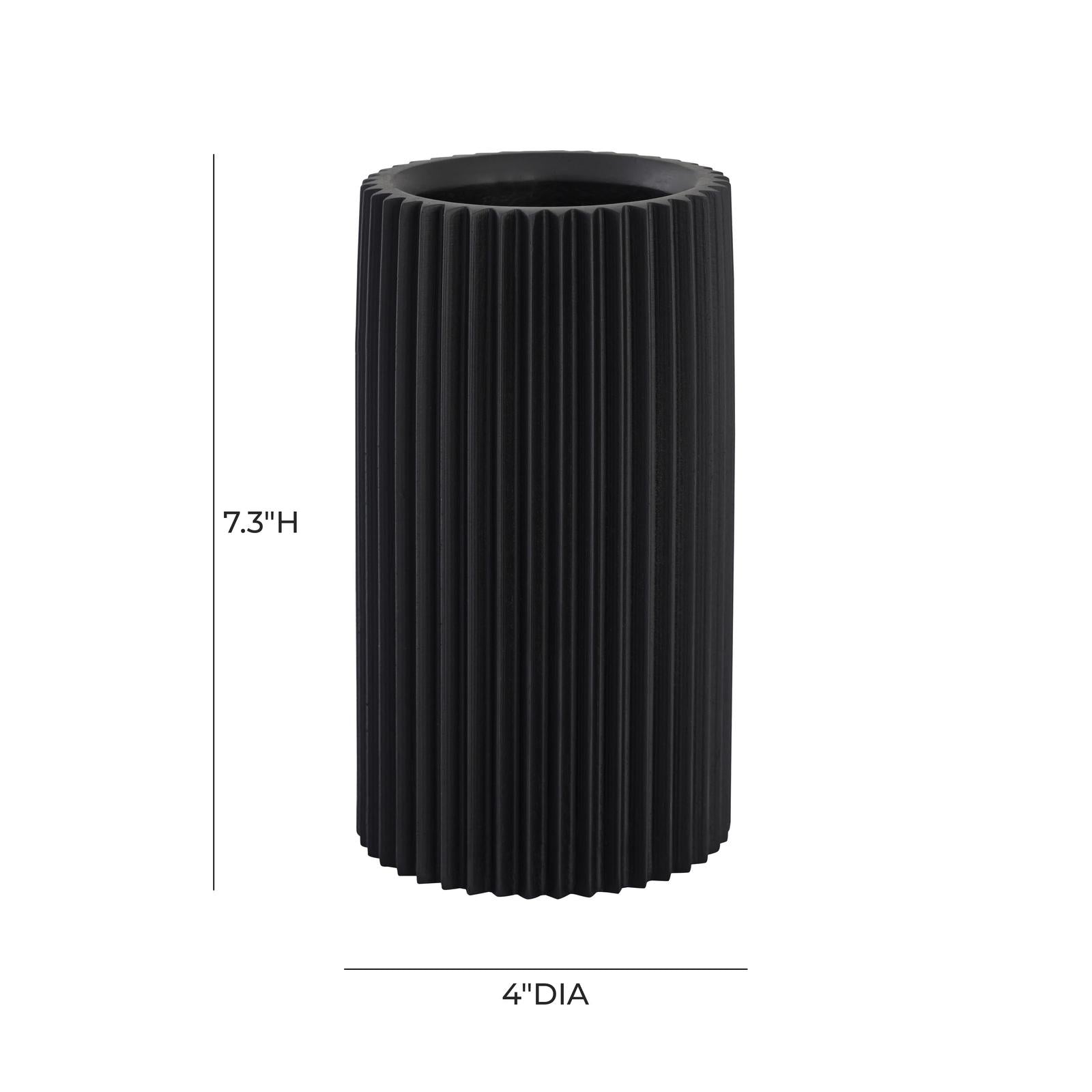TOV Furniture Jenna Concrete Table Vase