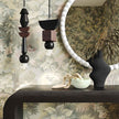 TOV Furniture Tarri Black Steel Vase