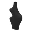 TOV Furniture Tarri Black Steel Vase