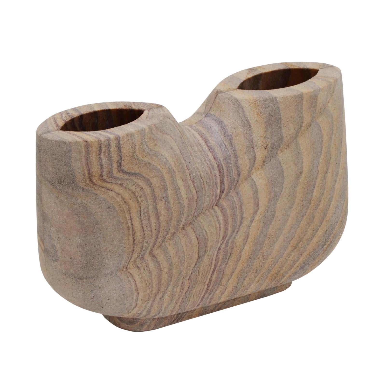 TOV Furniture Saava Rainbow Stone Vase