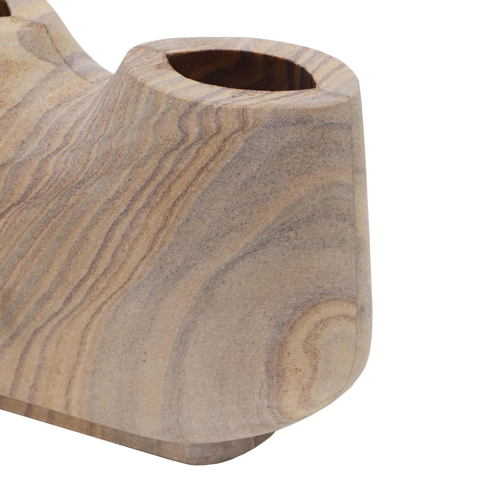 TOV Furniture Saava Rainbow Stone Vase