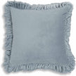 TOV Furniture Alessia Distressed Velvet Square Throw Pillow