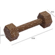 TOV Furniture Gabby Speckled Decorative Dumbbell