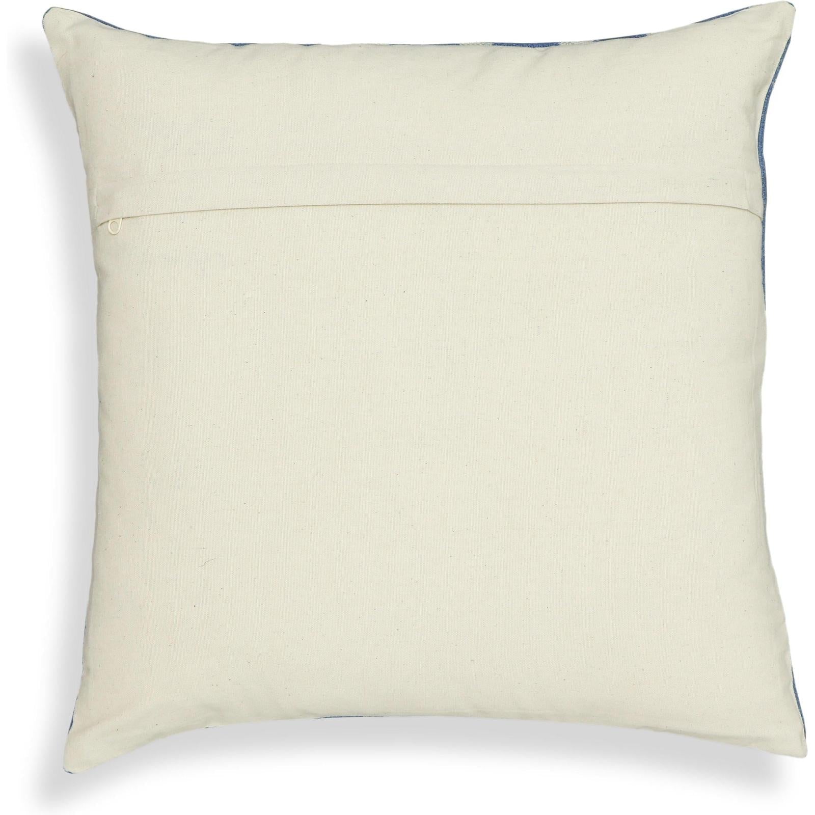 TOV Furniture Indigo Cotton Square Throw Pillow