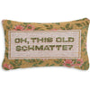 TOV Furniture Oh This Old Schmatte Jacquard Cotton Throw Pillow