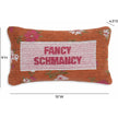 TOV Furniture Fancy Schmancy Jacquard Cotton Throw Pillow