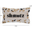 TOV Furniture Shmutz Jacquard Cotton Throw Pillow