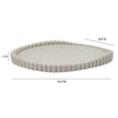 TOV Furniture Alna Cream Catchall Tray