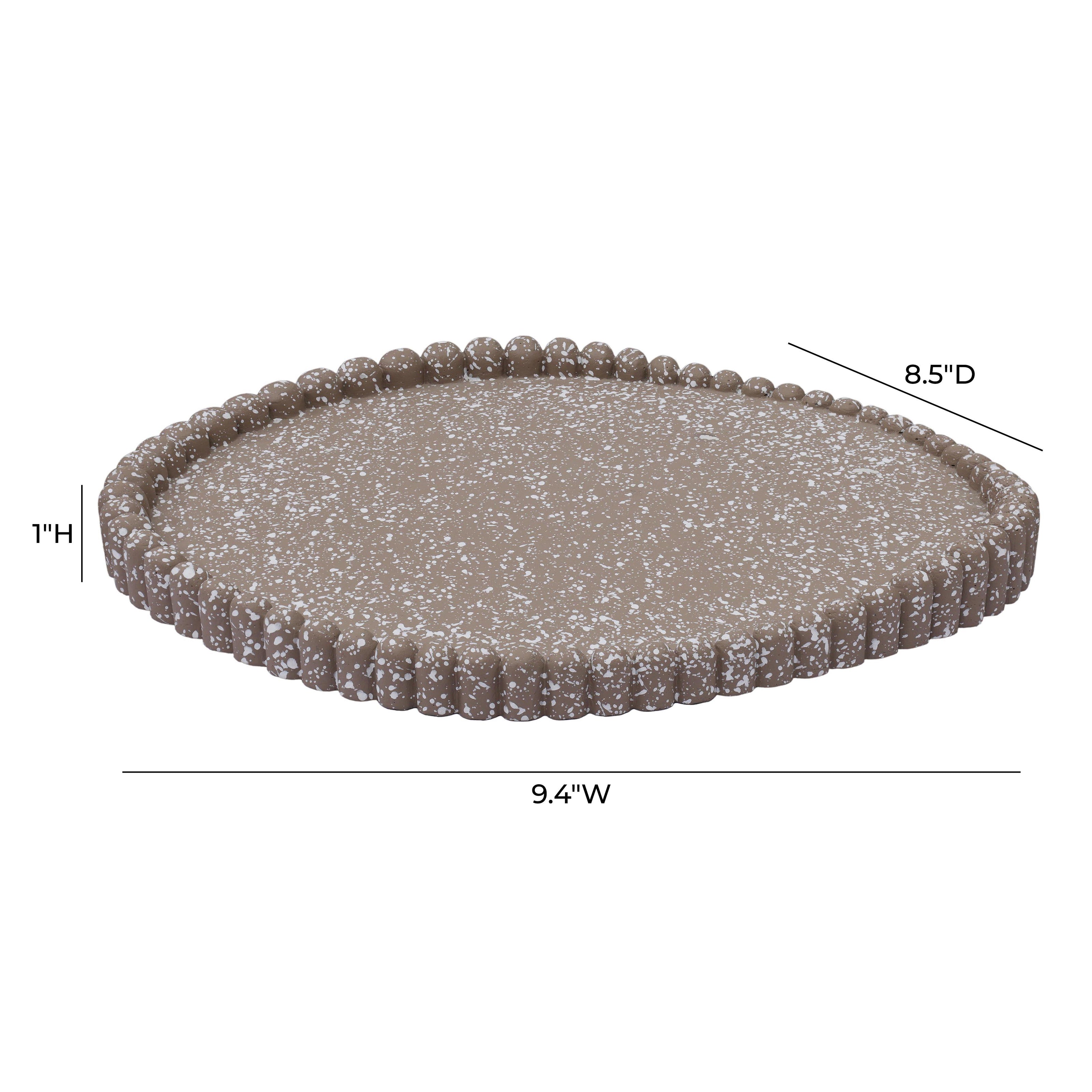 TOV Furniture Alna Speckled Catchall Tray
