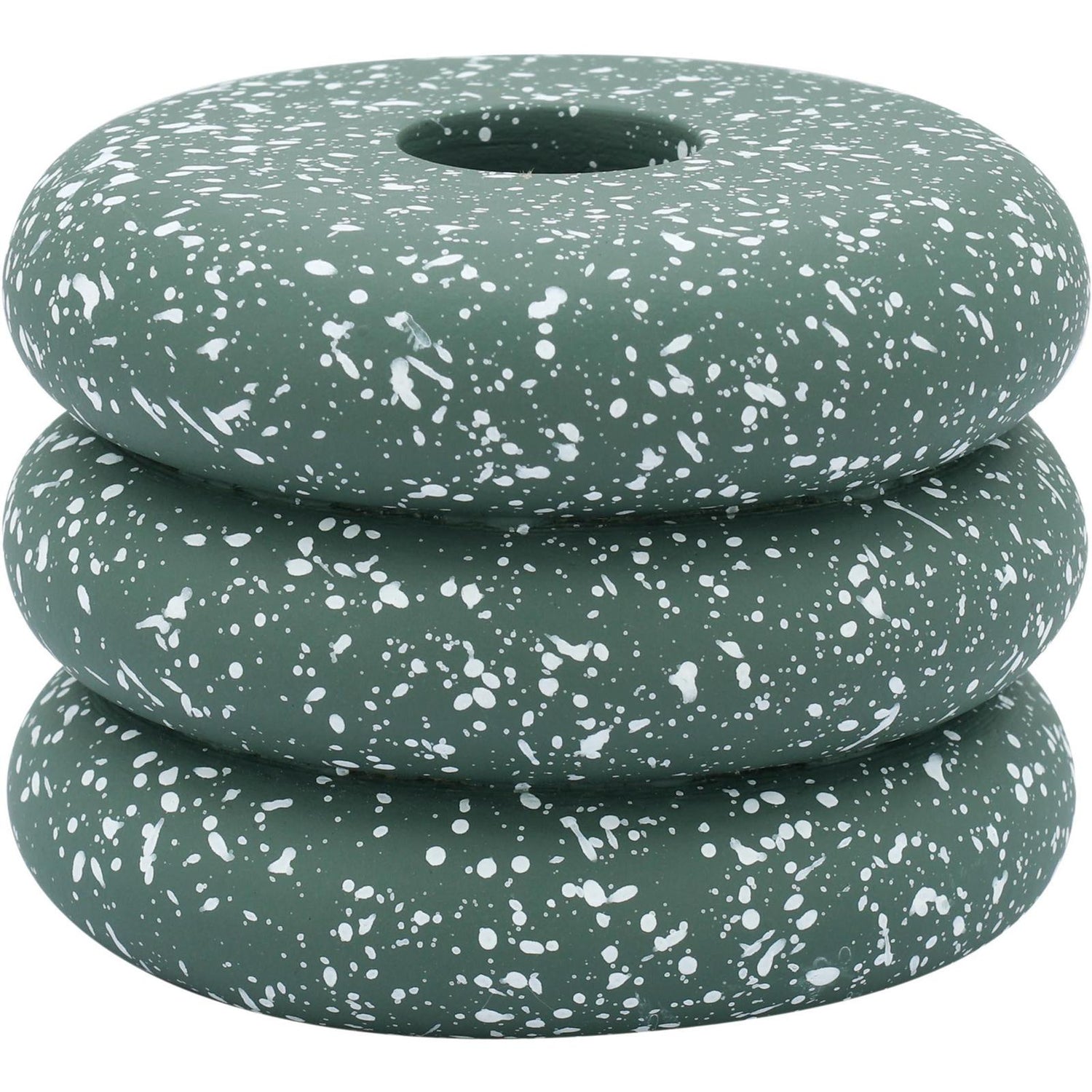 TOV Furniture Gabby Speckled Stacked Candleholder