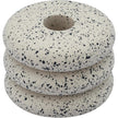 TOV Furniture Gabby Speckled Stacked Candleholder